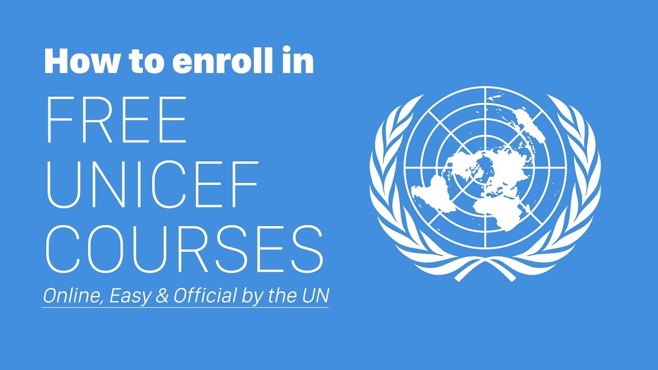 UNICEF online courses